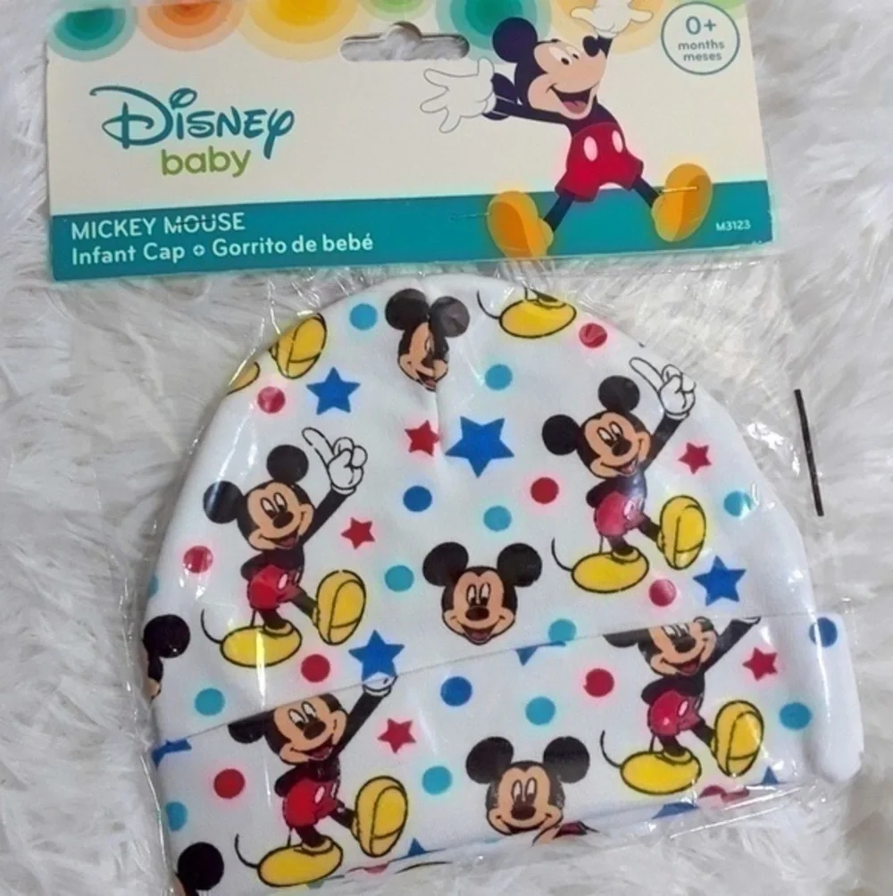 ☄Disney Baby Mickey Mouse Skully Cap-OS